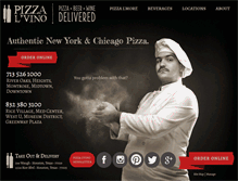 Tablet Screenshot of pizzalvino.com